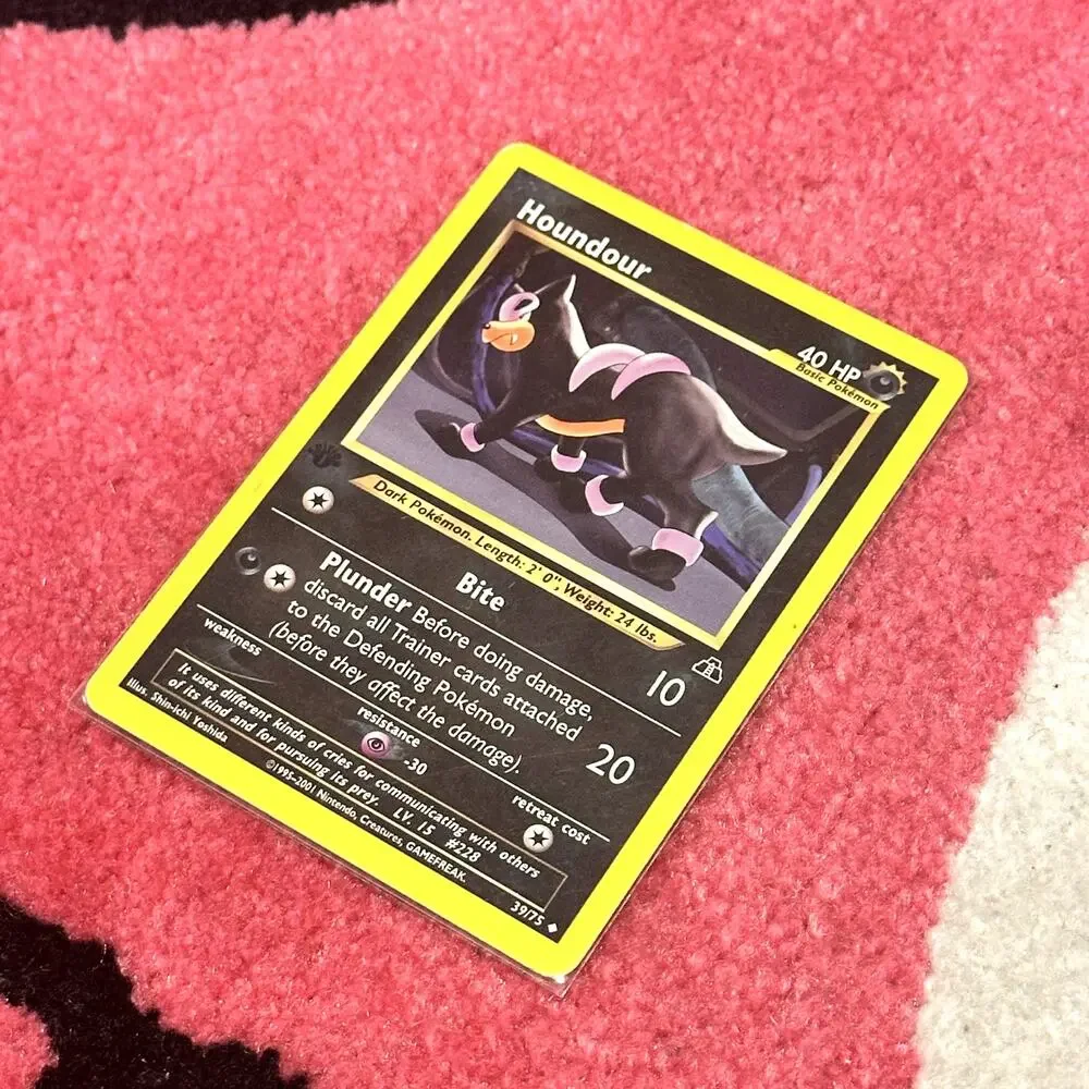 Houndour #39 – Pokémon Neo Discovery – 1st Edition – As Pictured